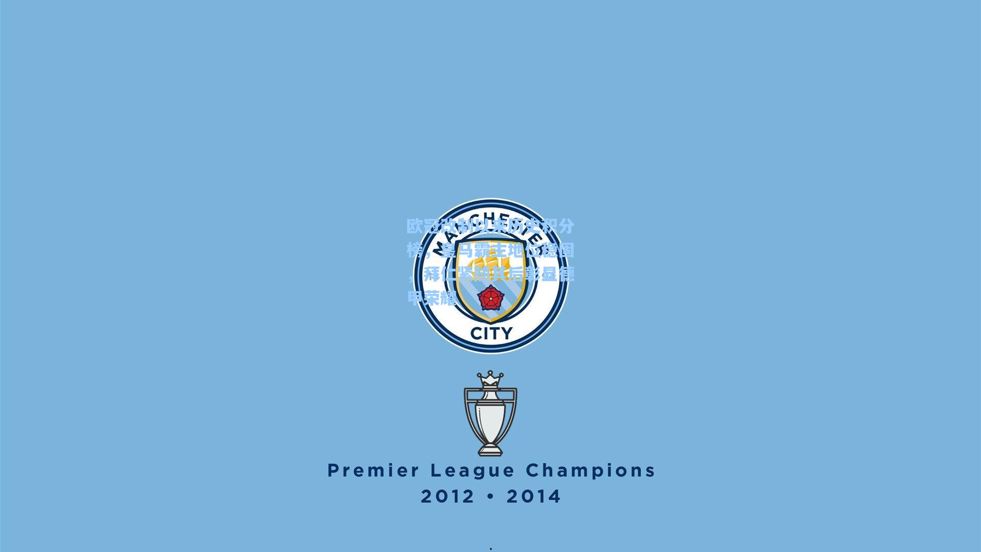 欧冠改制以来历史积分榜，皇马霸主地位稳固，拜仁紧随其后彰显德甲荣耀